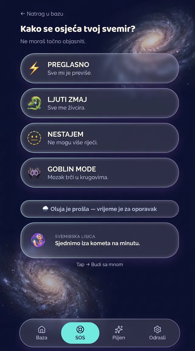 Goblinaut SOS osjećaji