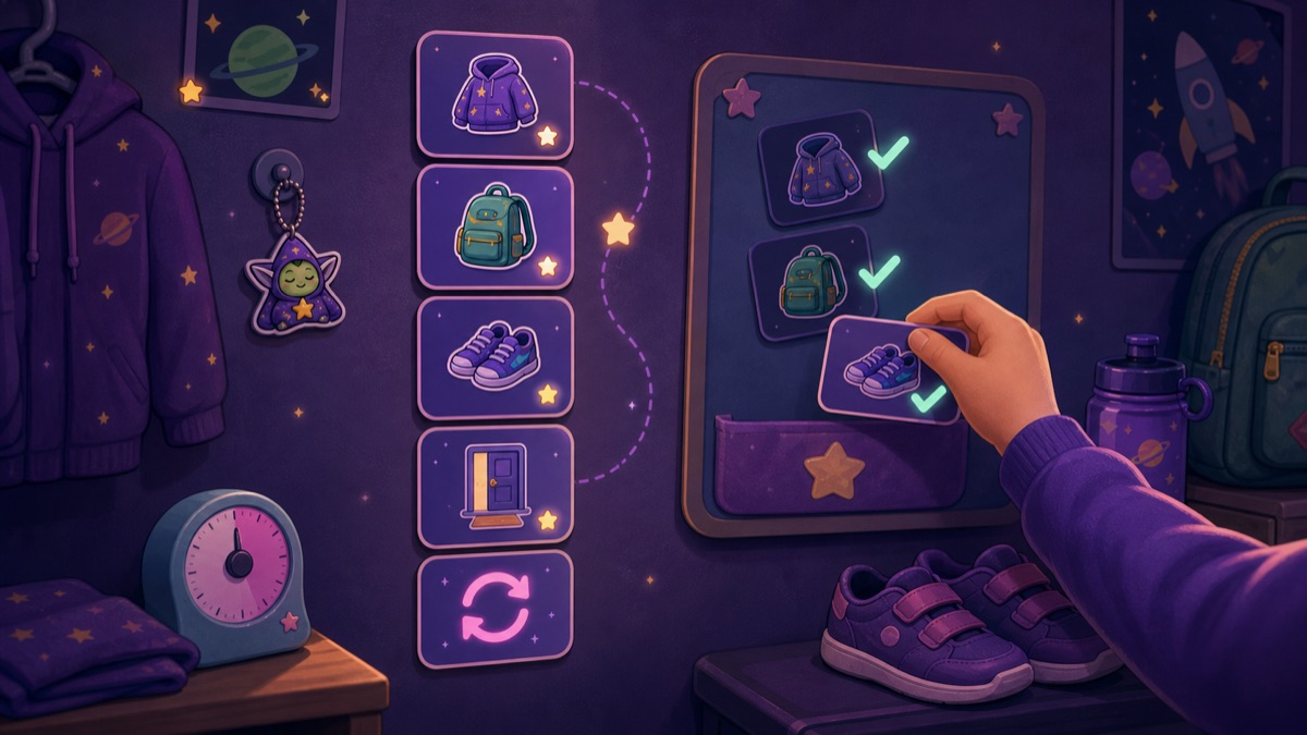Visual routines for ADHD: how to make daily steps visible cover